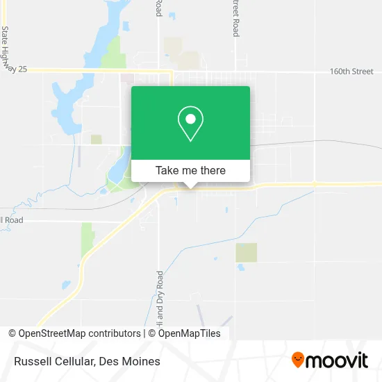 Russell Cellular map