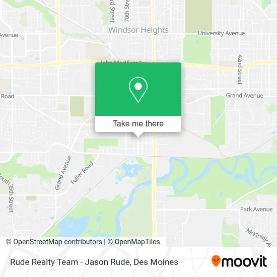 Rude Realty Team - Jason Rude map