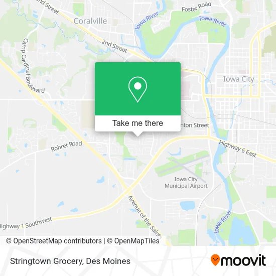 Stringtown Grocery map