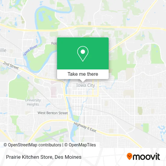 Prairie Kitchen Store map