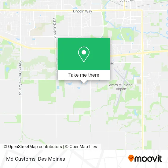 Md Customs map