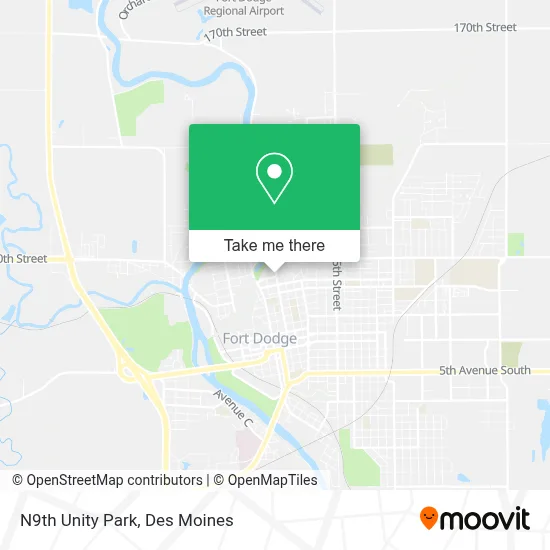 N9th Unity Park map