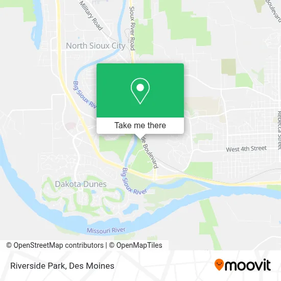 Riverside Park map