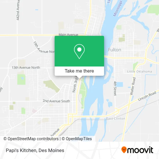 Papi's Kitchen map