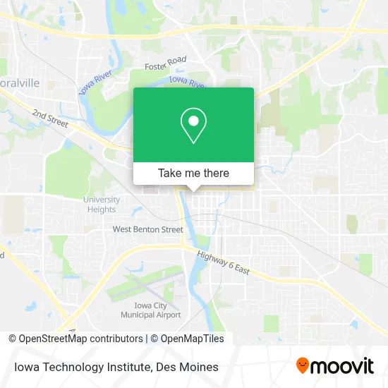 Iowa Technology Institute map