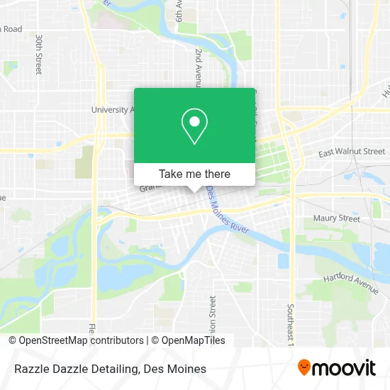 Razzle Dazzle Detailing map