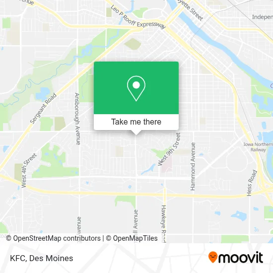 Kfc map