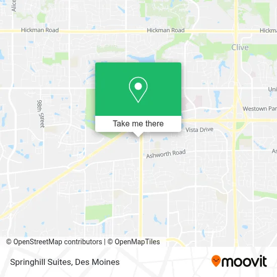 Springhill Suites map