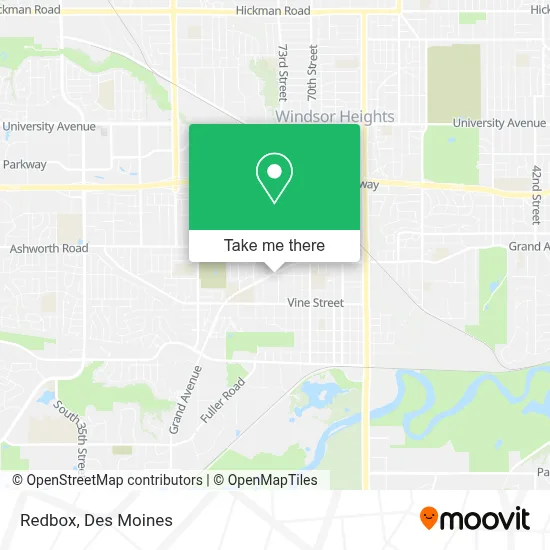 Redbox map