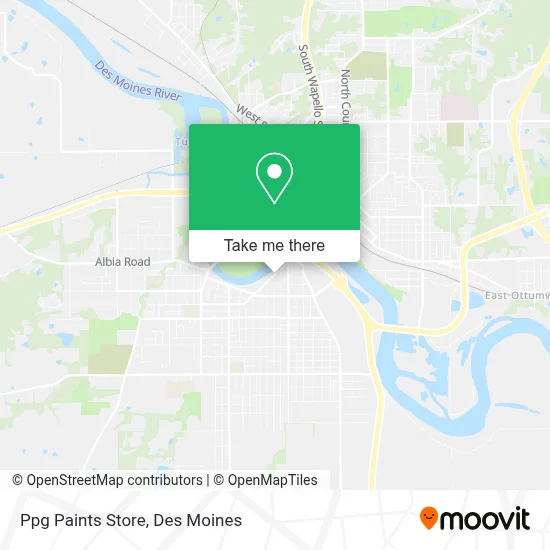 Ppg Paints Store map