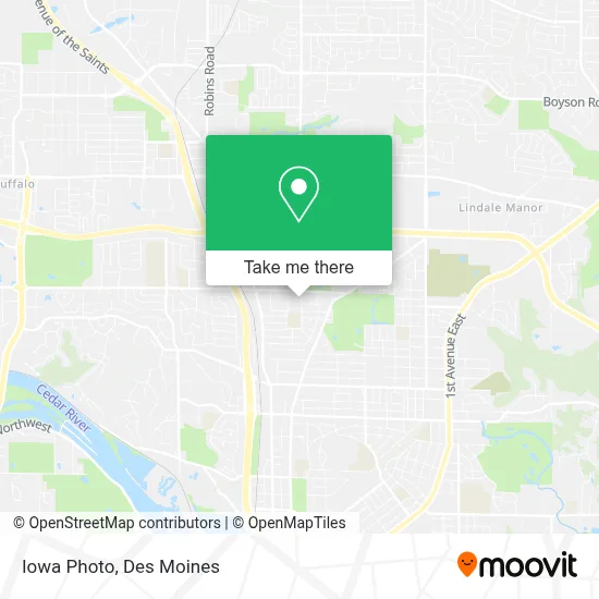 Iowa Photo map
