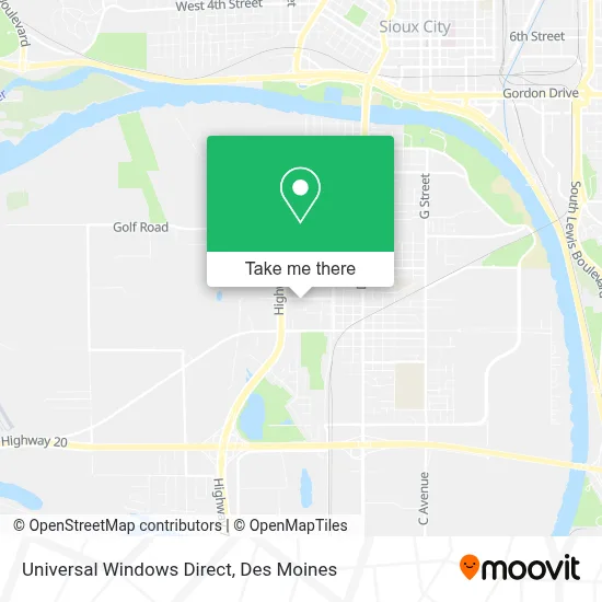 Universal Windows Direct map