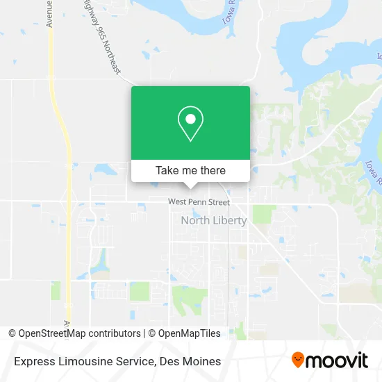 Express Limousine Service map