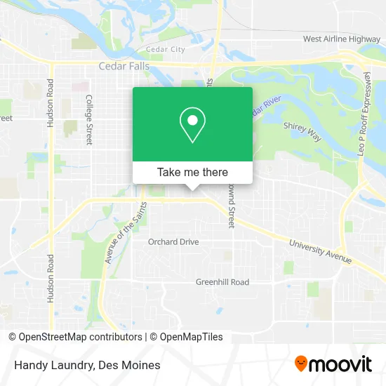 Handy Laundry map