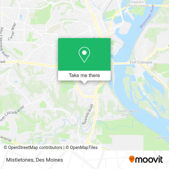 Mistletones map