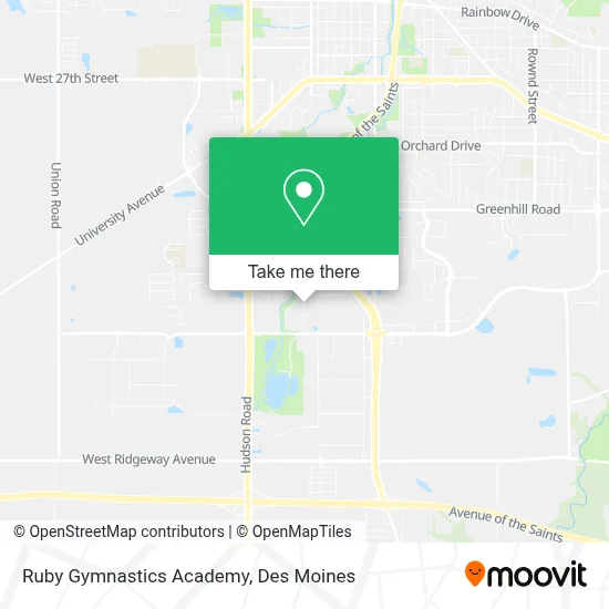 Ruby Gymnastics Academy map