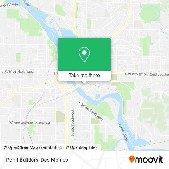 Point Builders map