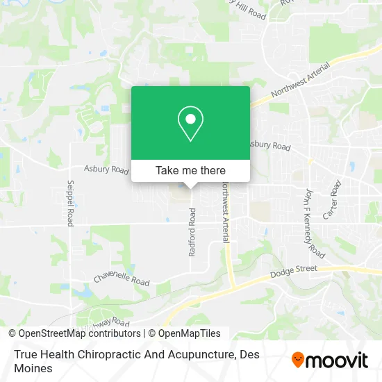 True Health Chiropractic And Acupuncture map