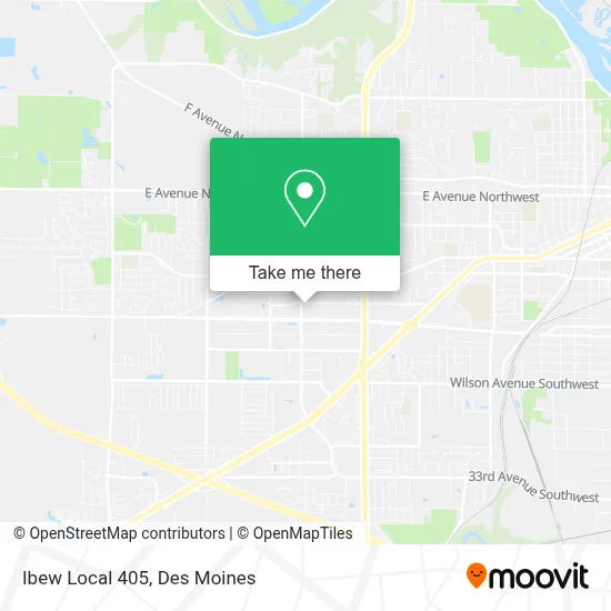 Ibew Local 405 map