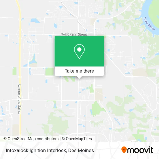 Intoxalock Ignition Interlock map