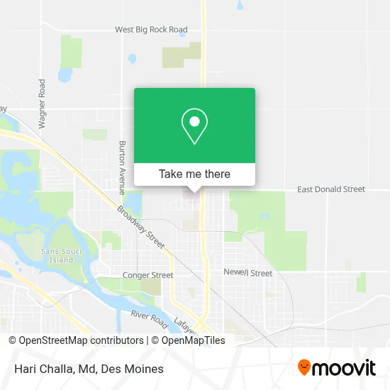 Hari Challa, Md map