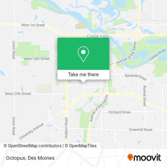 Octopus map