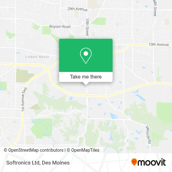 Softronics Ltd map
