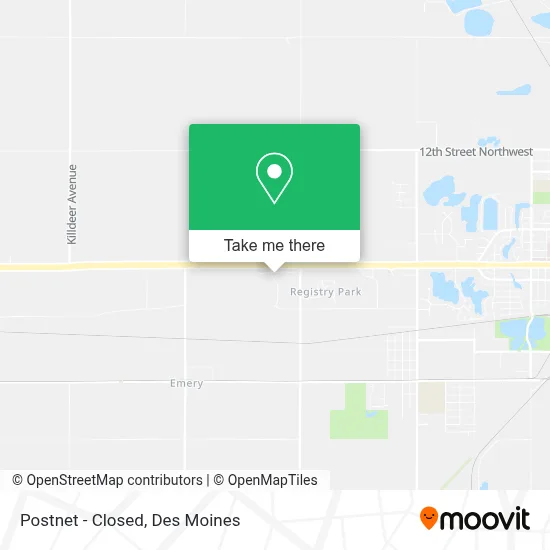 Postnet - Closed map