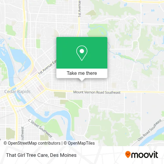 That Girl Tree Care map
