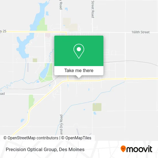 Precision Optical Group map