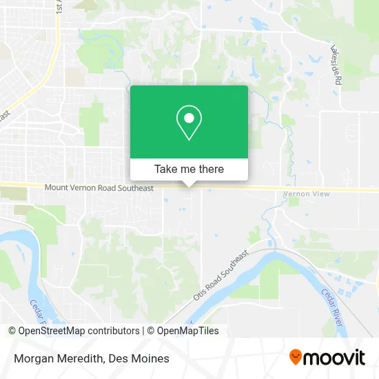 Morgan Meredith map