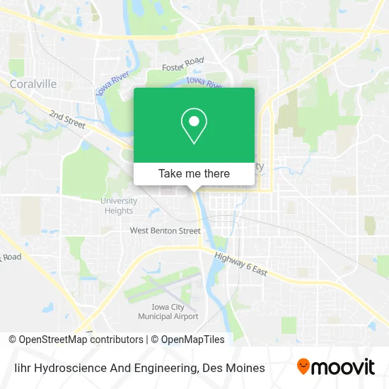 Iihr Hydroscience And Engineering map