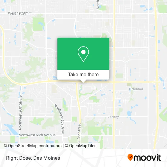 Right Dose map