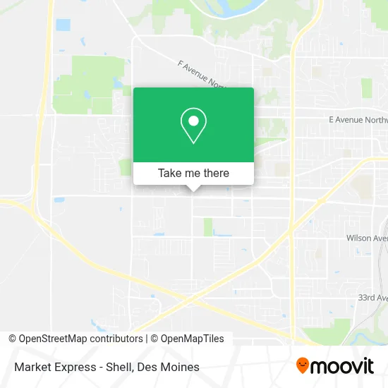Market Express - Shell map