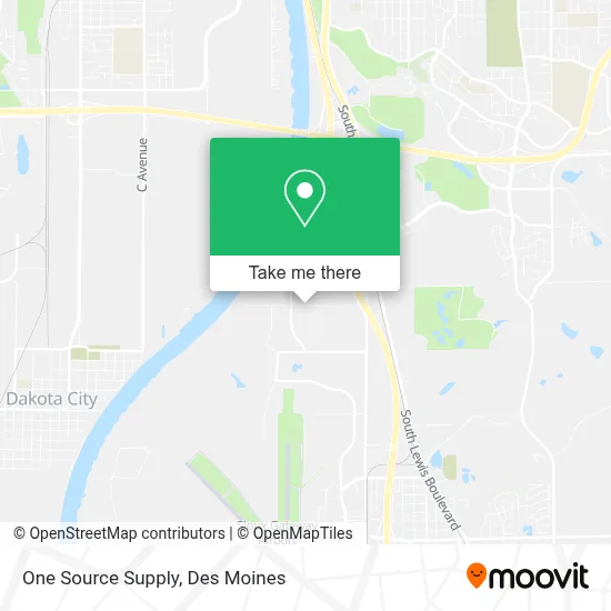 One Source Supply map