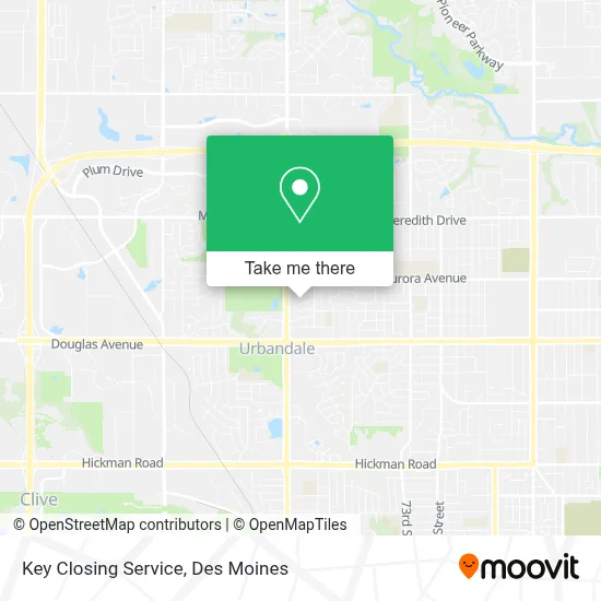 Key Closing Service map