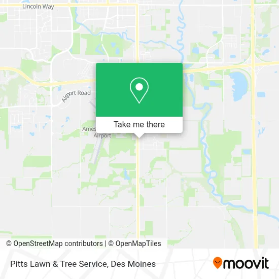 Pitts Lawn & Tree Service map