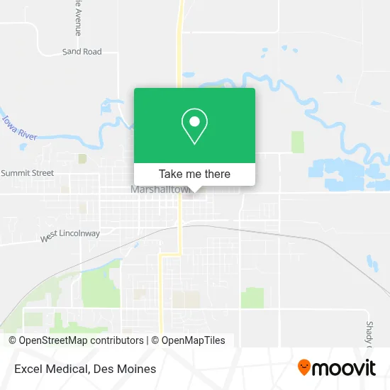 Excel Medical map