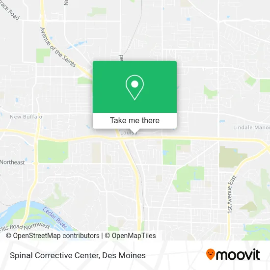 Spinal Corrective Center map