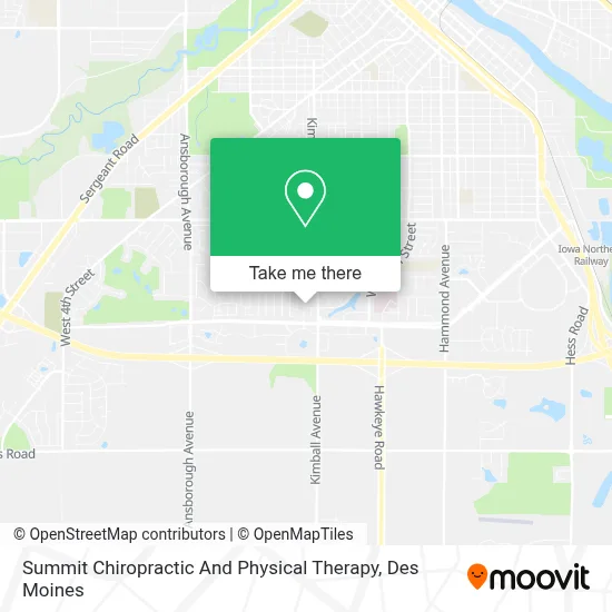 Summit Chiropractic And Physical Therapy map