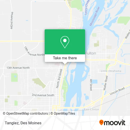 Tanglez map