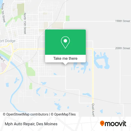 Mph Auto Repair map