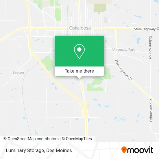 Luminary Storage map