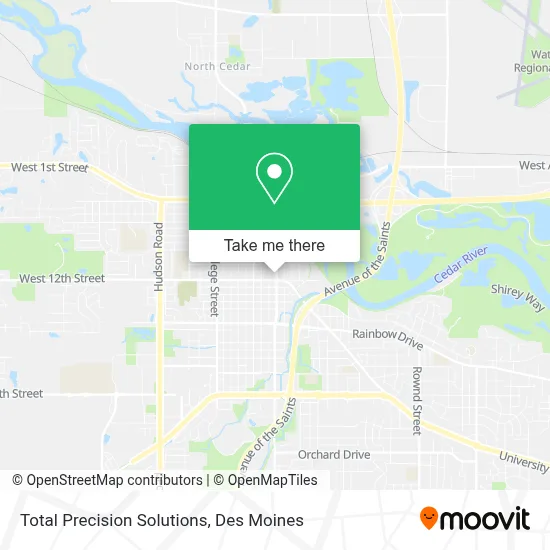 Total Precision Solutions map