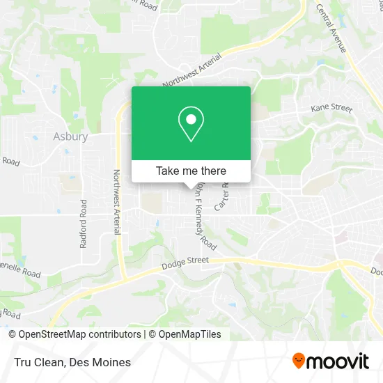Tru Clean map