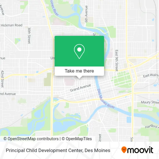 Principal Child Development Center map