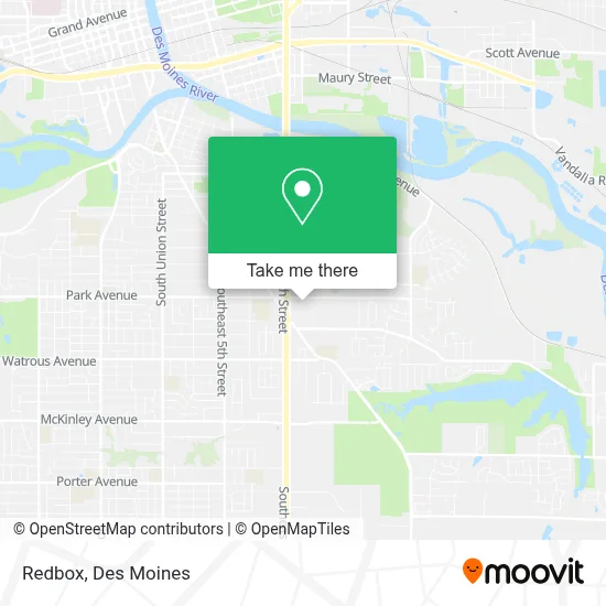 Redbox map