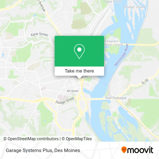 Garage Systems Plus map