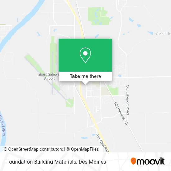 Foundation Building Materials map