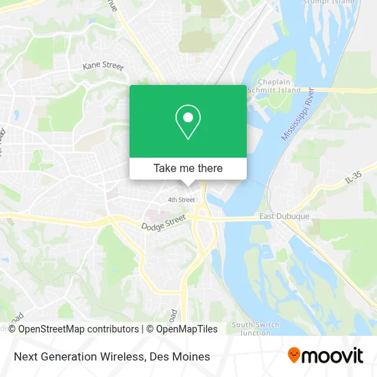 Next Generation Wireless map